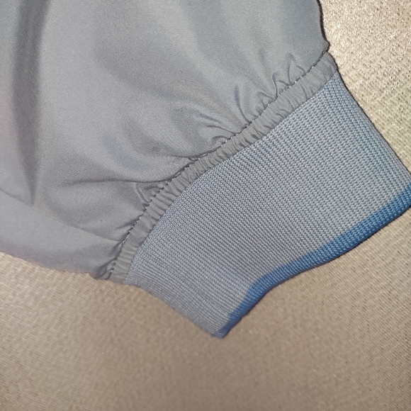 Cabela's Women's Outerwear Pullover Windcrest Windbreaker Gray and Blue Size L - Picture 4 of 14